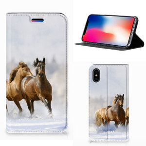 Apple iPhone X | Xs Hoesje maken Paarden