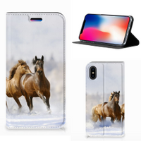 Apple iPhone X | Xs Hoesje maken Paarden