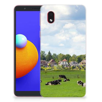 Samsung Galaxy A01 Core TPU Hoesje Koeien Samsung Galaxy A01 Core TPU Hoesje Koeien