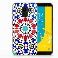 Samsung Galaxy J6 2018 TPU Siliconen Hoesje Mozaïek - thumbnail