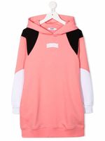 MSGM Kids robe-pull à logo imprimé - Rose - thumbnail