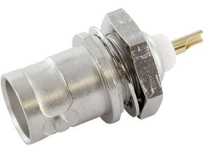 Telegärtner J01001A1219 J01001A1219 BNC-connector Bus, inbouw verticaal 50 Ω 1 stuk(s)