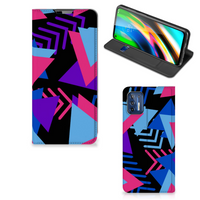 Motorola Moto G9 Plus Stand Case Funky Triangle - thumbnail