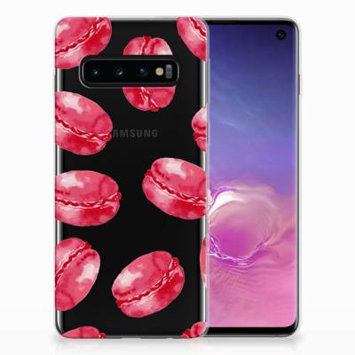 Samsung Galaxy S10 Siliconen Case Pink Macarons Samsung Galaxy S10 Siliconen Case Pink Macarons