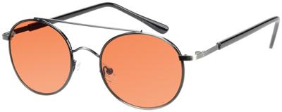 AZ Eyewear zonnebril unisex grijs met oranje lens (AZ 17 602) AZ Eyewear zonnebril unisex grijs met oranje lens (AZ 17 602)