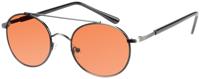 AZ Eyewear zonnebril unisex grijs met oranje lens (AZ 17 602)