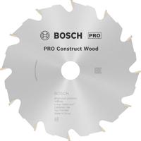 Bosch 1x PRO Construction Wood cirkelzaagblad voor gesnoerde handcirkelzagen (voor Constructiehout met mortel en spijkers, Hout met spijkers, Ø mm, Professional Accessoires Handcirkelzaag)