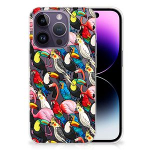 Apple iPhone 14 Pro TPU Hoesje Birds