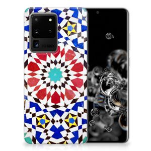 Samsung Galaxy S20 Ultra TPU Siliconen Hoesje Mozaïek