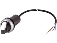 Eaton 186167 C22-WRK-K10-P62 Keuzetoets Draaihendel Zwart, Wit 1 x 60 ° Draai-ontgrendeling 1 stuk(s)