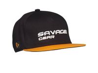 Savage Gear Flat Peak 3D Logo Cap Black Ink - thumbnail