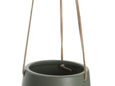 present time PT2846GR plantenbak Binnen Plantenpot Ophanging Keramisch Groen