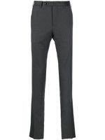 PT Torino pantalon slim en laine vierge - Gris - thumbnail