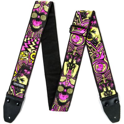 Dunlop ILOVEDUST Jacquard Strap ILD06 Smoking Moon Dunlop ILOVEDUST Jacquard Strap ILD06 Smoking Moon