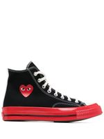 Comme Des Garçons Play x Converse baskets montantes Chuck 70 - Noir