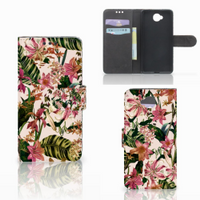 Microsoft Lumia 650 Hoesje Flowers - thumbnail