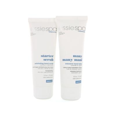 Essie Spa Manicure Starter Scrub & Many Many Mani Handlotion - 2 x 75ml Essie Spa Manicure Starter Scrub & Many Many Mani Handlotion - 2 x 75ml