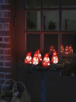 Konstsmide 6240-103 Acryl figuur Energielabel: G (A - G) Kerstman Warmwit LED Rood - thumbnail