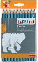 Lakeland grafietpotlood Jumbo HB, pak van 12 stuks - thumbnail