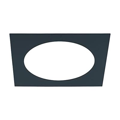 SLV Numinos® XL inbouwframe, vierkant 240/180 mm/toebehoren voor inbouwlamp, spot/zwart