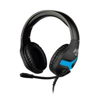 Konix Nemesis Headset Over Ear headset Gamen Kabel Stereo Zwart-blauw - thumbnail