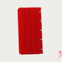 Op en Top Zwanger bh / Corset Verlenger 5 Haaks Rood (per stuk)