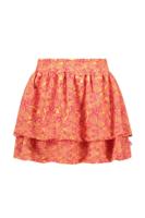 B.Nosy zomer rok meisjes - K3 - oranje/paars AOP - 2-laags - Ruth