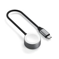 SATECHI Magnetische Oplaadkabel voor Apple Watch, 5W Snelle Apple Watch Oplader, voor Apple Watch Ultra 2/Ultra en Serie 10/9/SE/8/7/6/5/4/3/2/1 en AirPods Pro - 19 cm/0,19 m