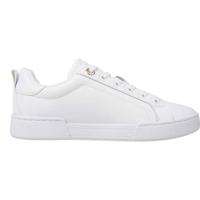Tommy Hilfiger Dames CHIQUE HOF SNEAKER FW0FW07634YBS007 Low Top, wit, 8 UK, Wit, 42 EU