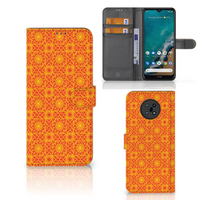 Nokia G50 Telefoon Hoesje Batik Oranje - thumbnail