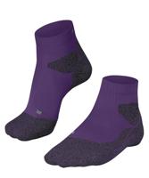 FALKE Dames Hardloopsokken RU Trail W So functioneel materiaal anti-blaar 1 paar, Paars Plum 8028, 35-36