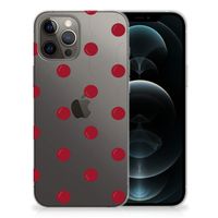 iPhone 12 Pro Max Siliconen Case Cherries - thumbnail