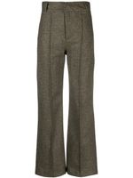 DESTREE Yoshitomo straight-leg trousers - Vert - thumbnail