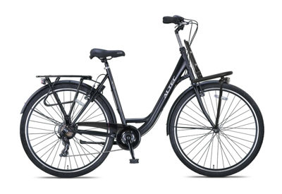 Altec Metro Plus Damesfiets  28 inch 49cm Zwart 7v