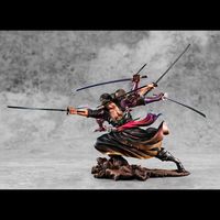 One Piece Excellent Model P.O.P PVC Statue SA-Maximum Roronoa Zoro Ver. Demon Spirit Kyuutouryuu Asura 17 cm - thumbnail