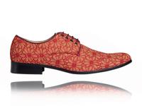 Red Cork Flower Lureaux - Handgemaakte Nette Schoenen Voor Heren