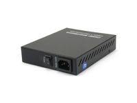 LevelOne FVM-1000 netwerk media converter 100 Mbit/s Zwart - thumbnail