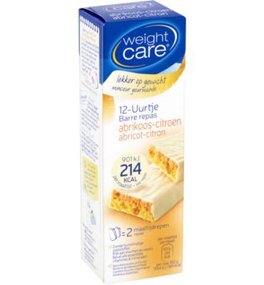 Weight Care Weight Care Maaltijdreep Abrikoos/citroen (2st) Weight Care Weight Care Maaltijdreep Abrikoos/citroen (2st)
