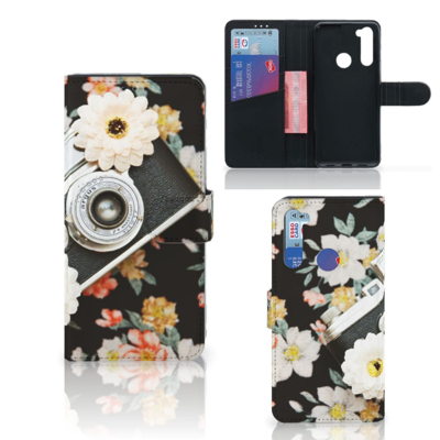 Xiaomi Redmi Note 8T Telefoonhoesje met foto Vintage Camera