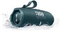 JBL Charge 6, draadloze draagbare Bluetooth-speaker, 28 uur afspeeltijd, IP68 waterdicht, stof- en valbestendig, JBL Pro Sound met AI Sound Boost, Auracast multi-speaker verbinding, blauw