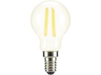 Sygonix LED Energielabel A++ (A++ - E) E14 Kogel 4 W = 37 W Warmwit (Ø x l) 45 mm x 84 mm Filament / Retro-LED 1 stuk(s)