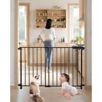 VEVOR Baby Gate Hondenhekje Scheiding 750-1092mm Verstelbare Breedte Zwart