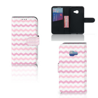 Samsung Galaxy Xcover 4 | Xcover 4s Telefoon Hoesje Waves Roze