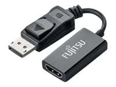 Fujitsu S26391-F6055-L212 video kabel adapter 0,15 m DisplayPort 1.2 HDMI 2.0 Zwart