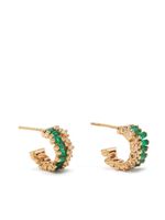 Suzanne Kalan petites boucles d'oreilles Short Stack en or 18ct