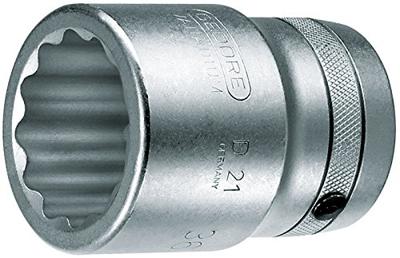 GEDORE Steeksleutelinzetstuk 1 inch, 12-kant 3,1/8 inch, 1 stuk, D 21 3,1/8AF