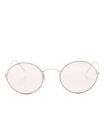 Giorgio Armani lunettes de soleil à monture ronde