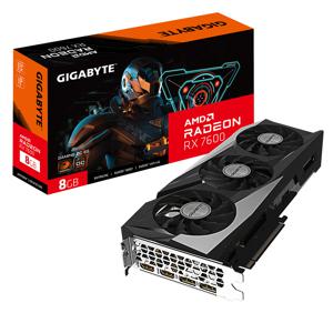 Gigabyte AMD Radeon RX 7600 Videokaart Gaming Overclocked 8 GB GDDR6-RAM DisplayPort, HDMI Overclocked