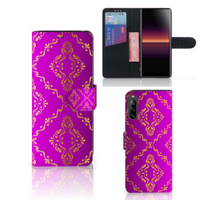 Wallet Case Sony Xperia L4 Barok Roze - thumbnail