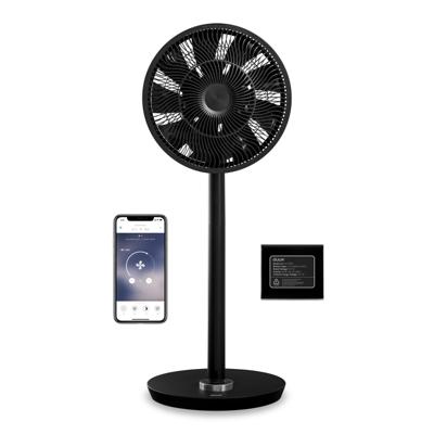 Duux DXCF12 Whisper Flex Smart Fan with Battery Pack Statiefventilator Zwart Duux DXCF12 Whisper Flex Smart Fan with Battery Pack Statiefventilator Zwart